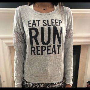 Forever 21- Eat Sleep Run Repeat long sleeve